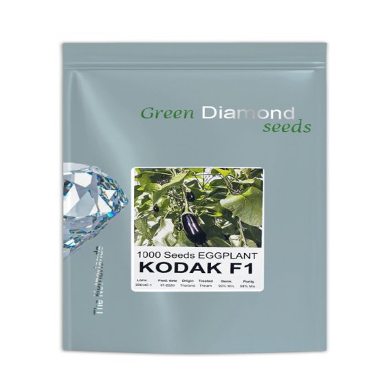 KODAK-EGGPLANT-F1-seed-green-diamond